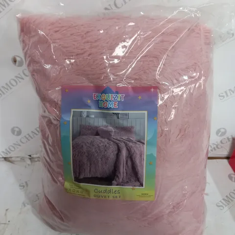 EXQUIZIT HOME CUDDLES DUVET SET - DOUBLE 