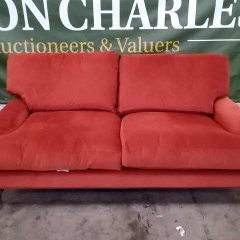 QUALITY THE LOUNGE CO DESIGNER 2.5 SEATER SOFA - ROSE FABRIC