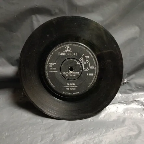 PARLOPHONE 45 RPM 7-INCH VINYL RECORD - THE BEATLES