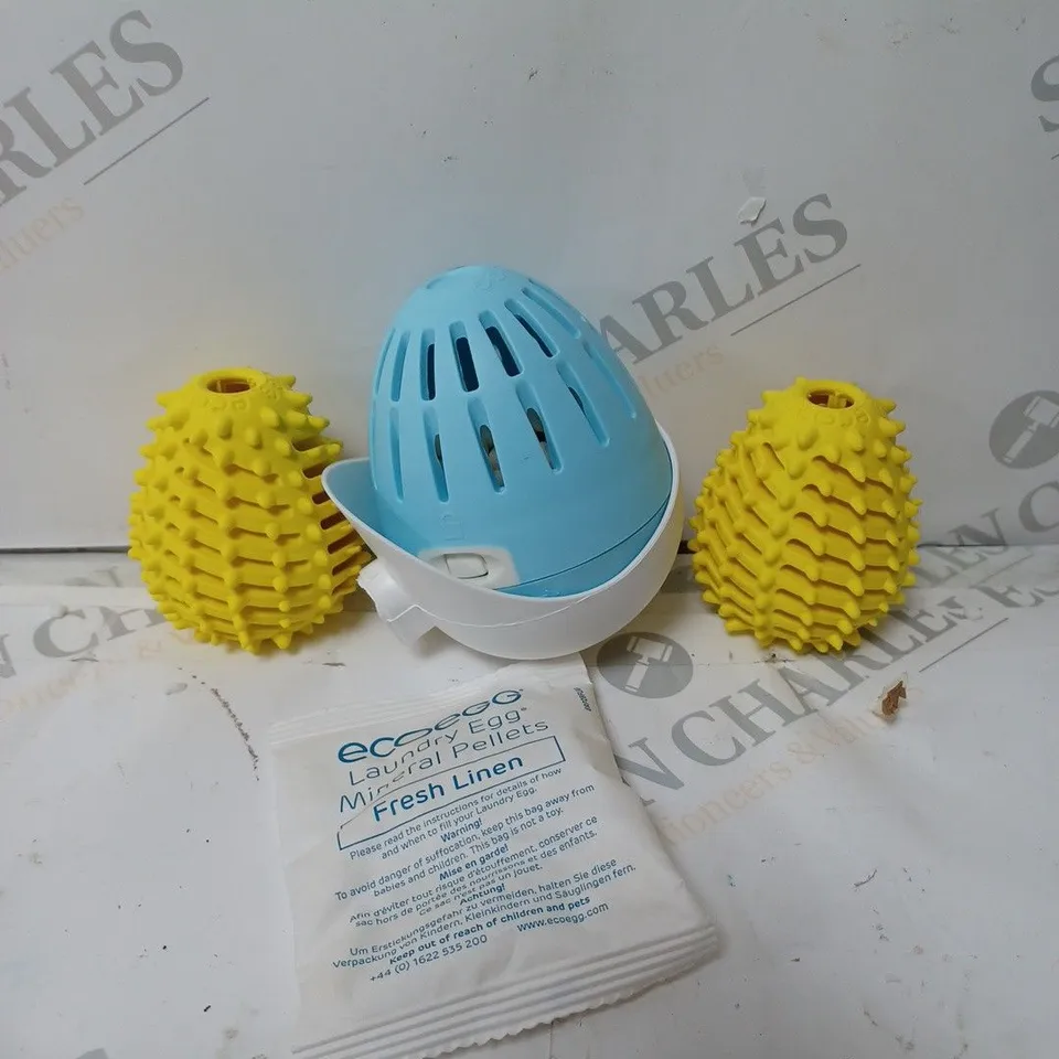 OUTLET ECOEGG 750 WASHES LAUNDRY EGG KIT WITH DRYER EGGS