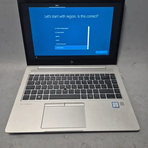 UNBOXED HP ELITEBOOK INTEL CORE 15 8TH GEN LAPTOP IN SILVER