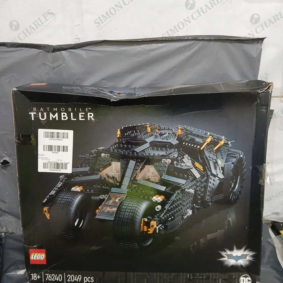 BOXED LEGO 76240 BATMAN THE DARK KNIGHT TRILOGY BATMOBILE TUMBLER 76240 RRP £229.99