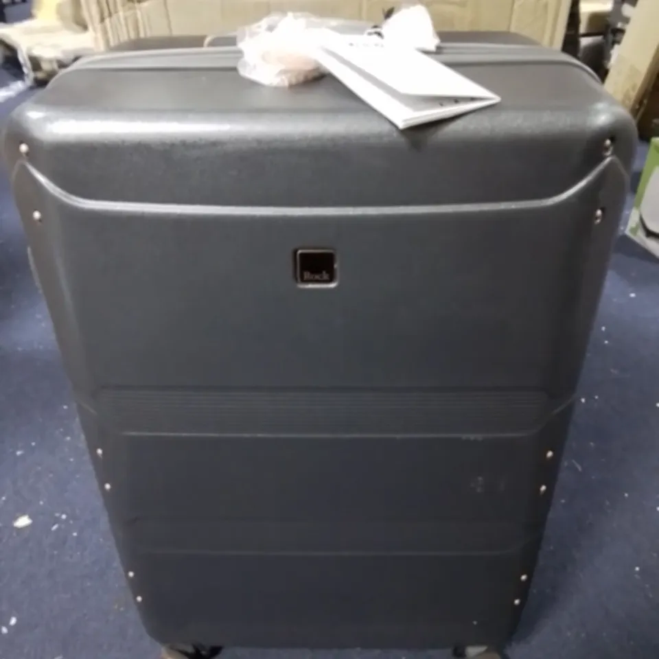 ROCK LUGGAGE MAYFAIR 77CM TROLLEY CASE IN GREY - TR-0238