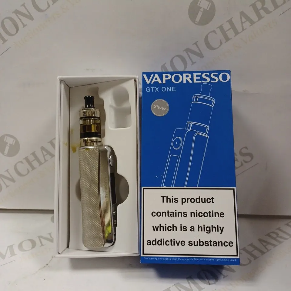 BOXED VAPORESSO GTX ONE IN SILVER