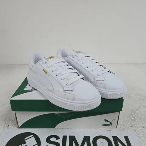 PUMA WHITE SNEAKERS UK 5 BOXED