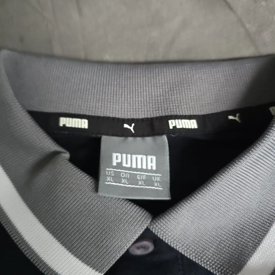 PUMA POLO SHIRT – NAVY, SHORT SLEEVE, UK XL