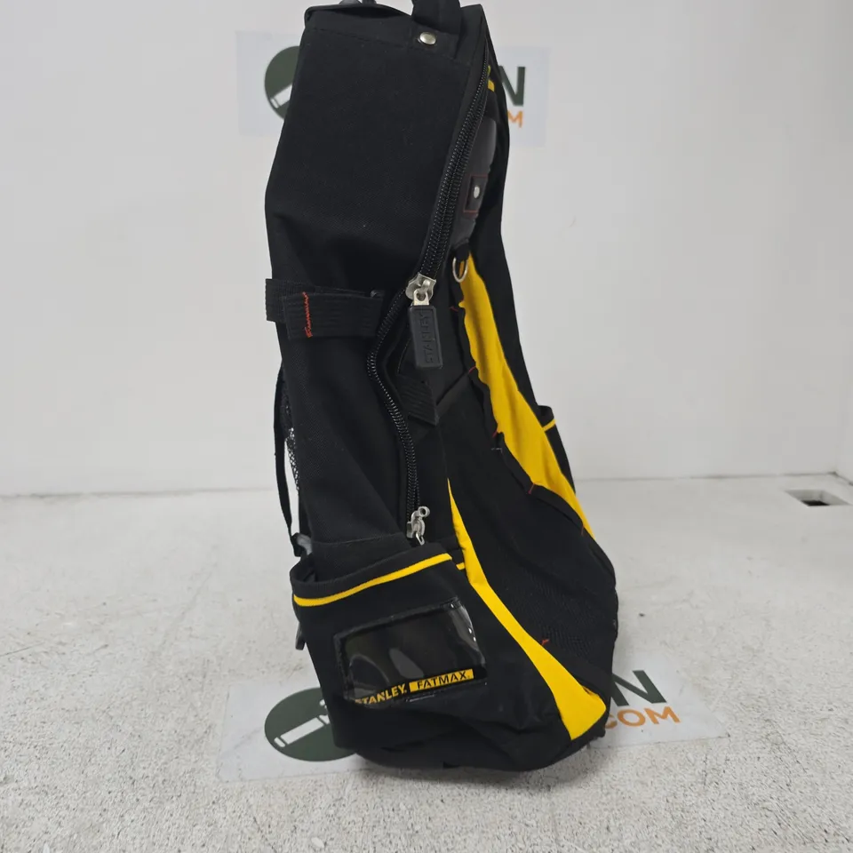 STANLEY FATMAX TOOL BACKPACK ON WHEELS – BLACK/YELLOW