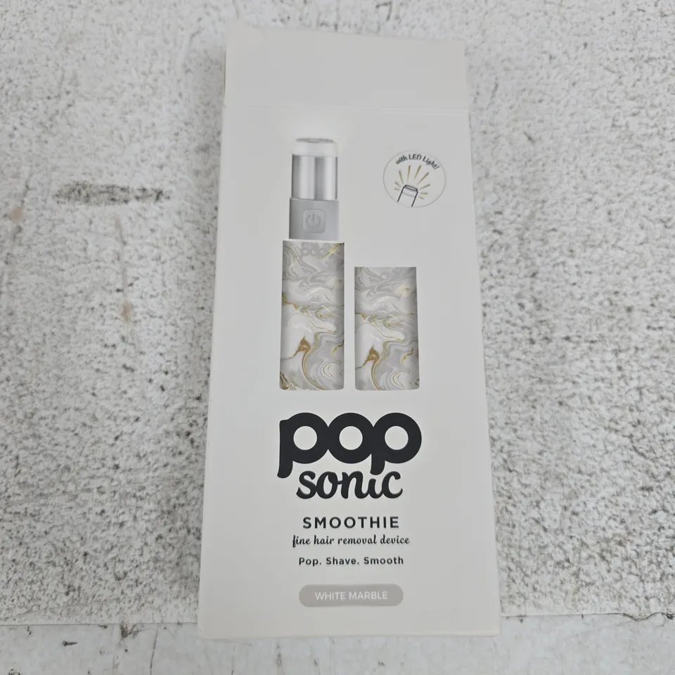 POP SONIC SET OF 2 SMOOTHIE 2.0 HAIR TRIMMERS - ONE BOXED, ONE NO BOX