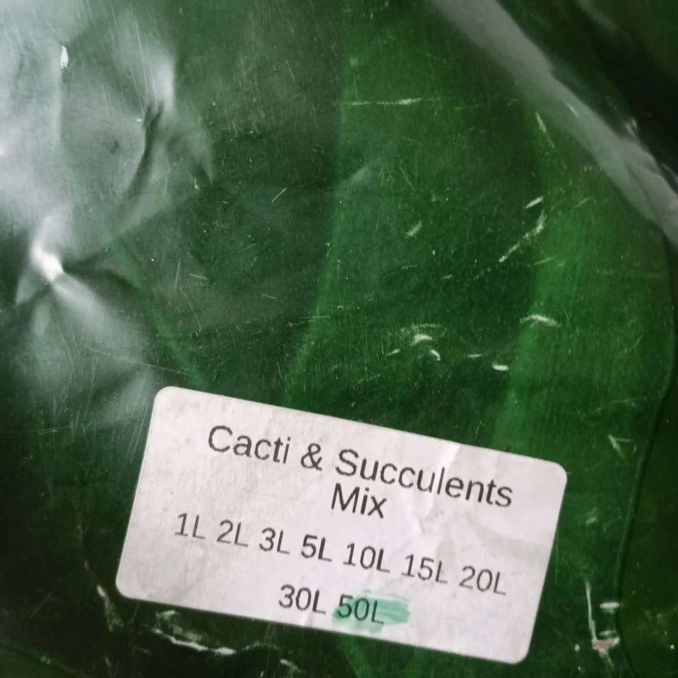 GROWCERY GARDENING CACTI & SUCCULENTS MIX – 50L BAG