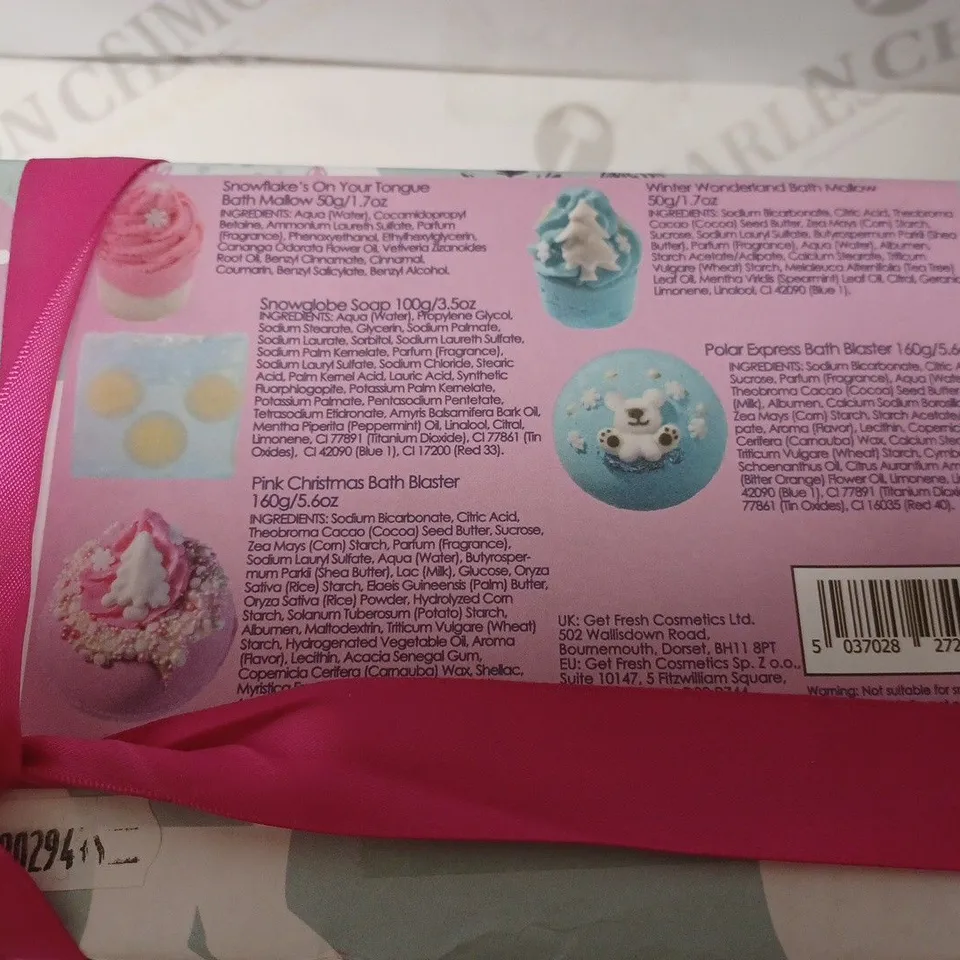 BOX OF BOMB COSMETIC CRUELTY FREE BATH BOMBS