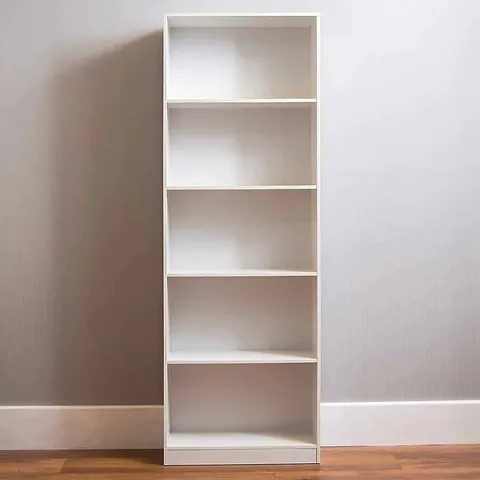 BOXED FRANCELY BOOKCASE - WHITE (1 BOX)