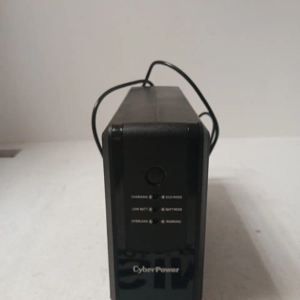 CYBERPOWER UPS BATTERY BACKUP UNIT – BLACK