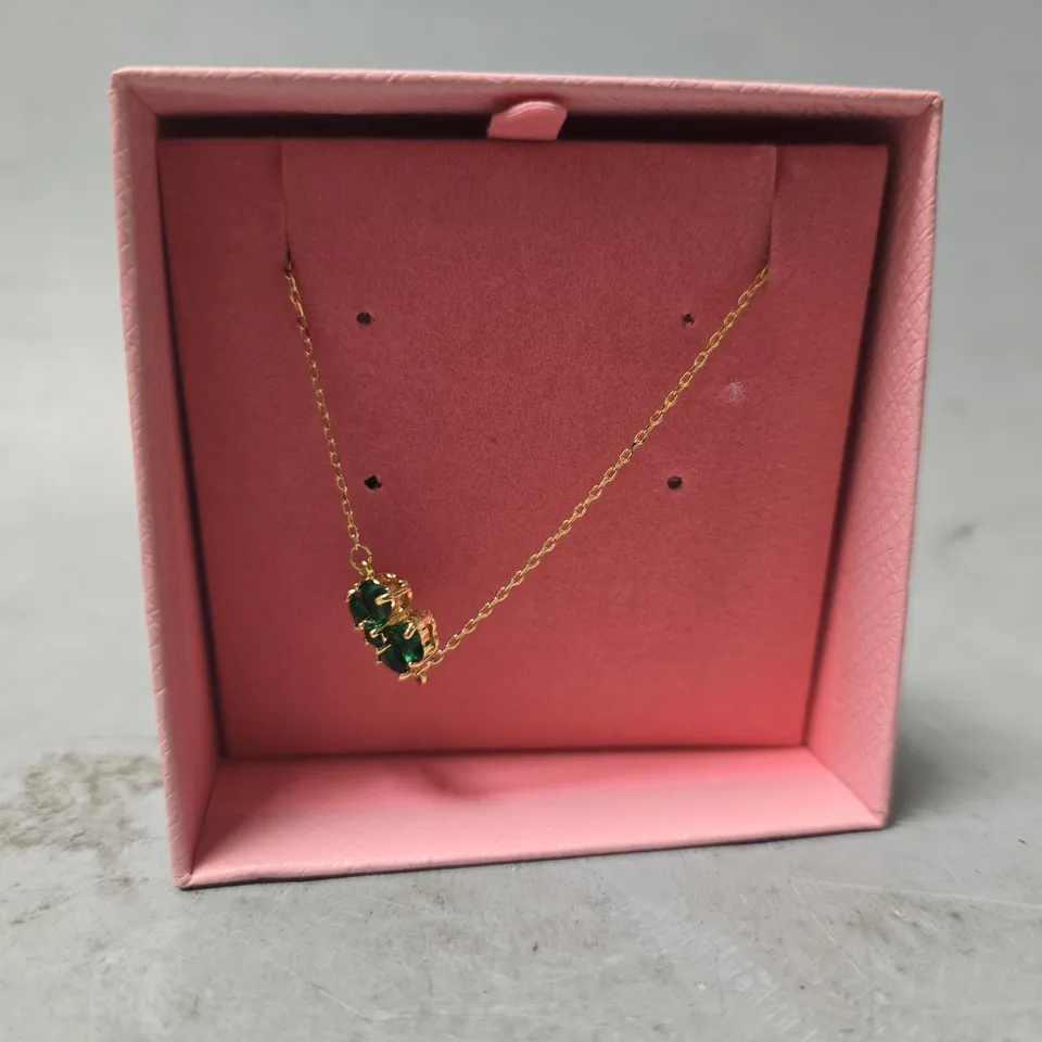 BOXED SWAROVSKI CLOVER GOLDEN BANGLE 