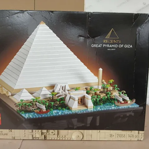 LEGO ARCHITECTURE GREAT PYRAMID OF GIZA 21058