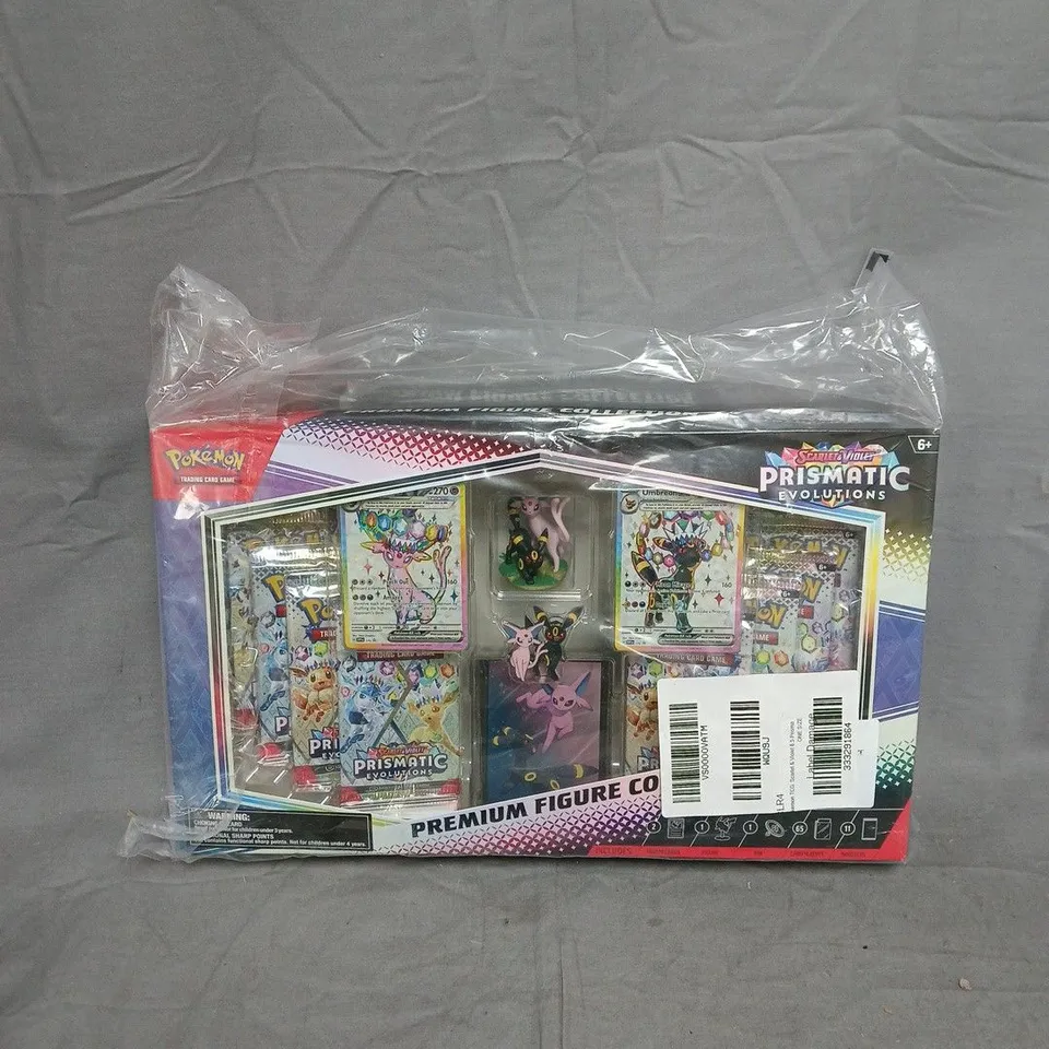 POKÉMON TRADING CARD GAME PRISMATIC EVOLUTIONS PREMIUM FIGURE COLLECTION (SCARLET & VIOLET)