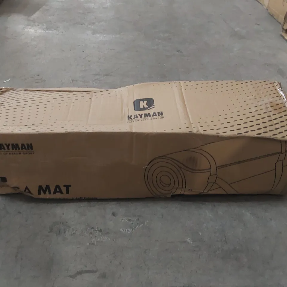 BOXED KAYMAN YOGA MAT - BLUE
