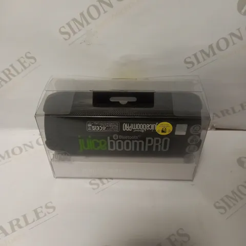 JUICEBOOMPRO PORTABLE BLUETOOTH SPEAKER