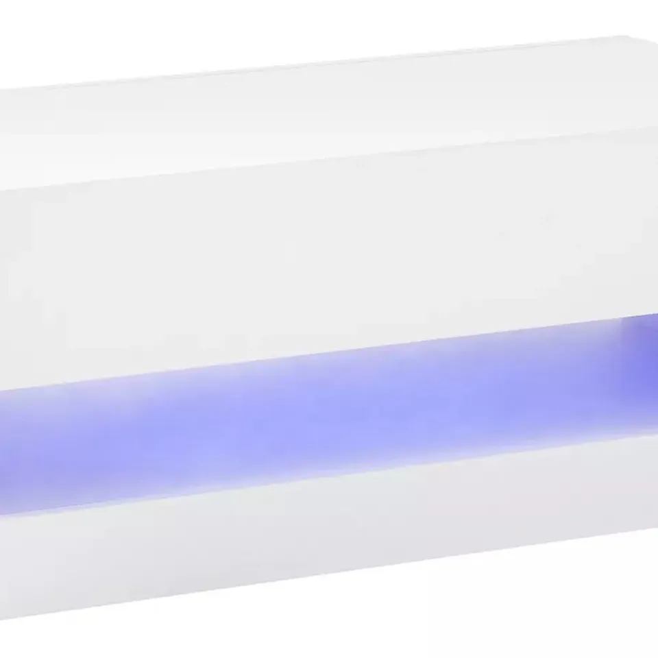 BOXED GALICIA COFFEE TABLE WITH LED - GREY (1 BOX)