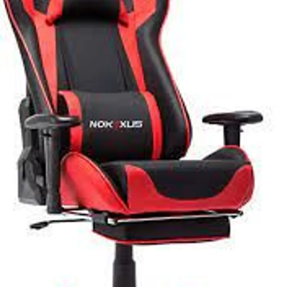 BOXED NOKAXUS RED GAMING CHAIR 