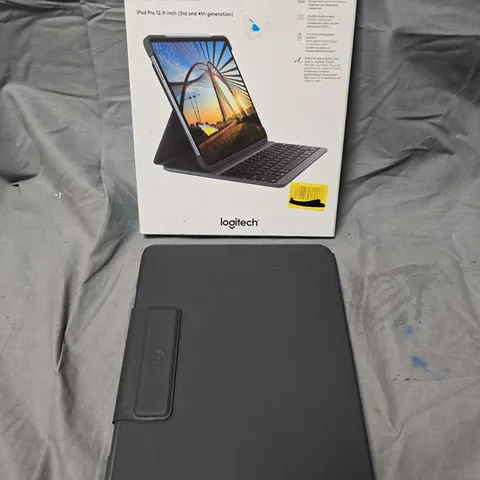 LOGITECH SLIM FOLIO PRO IN BLACK FOR IPAD PRO 12.9" (3RD & 4TH GEN) – KEYBOARD CASE