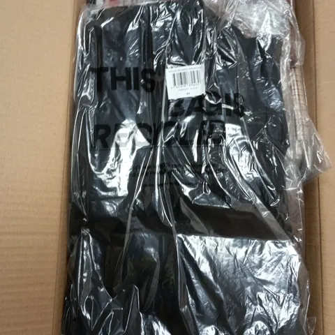 BOX OF APPROXIMATELY 15 ASSORTED CLOTHING ITEMS TO INCLUDE: BOXY GRAPHIC TEE