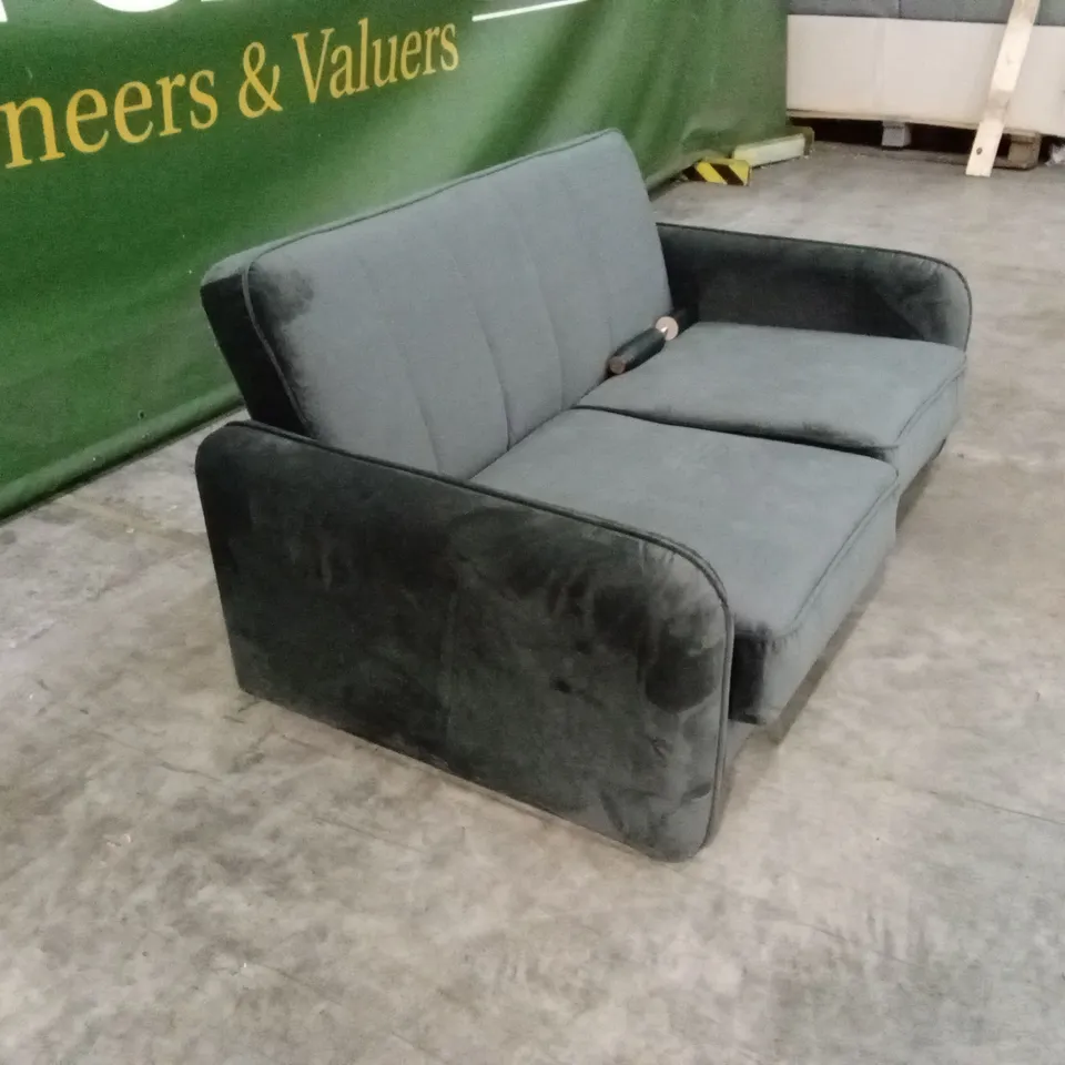 JENNIFER COMPACT FABRIC 2 SEATER SOFA RRP £299