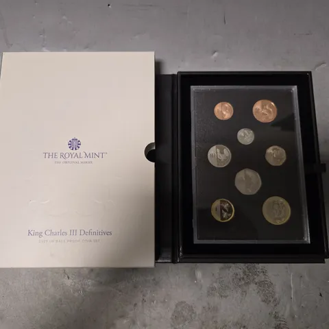 BOXED THE ROYAL MINT KING CHARLES III DEFINITIVES