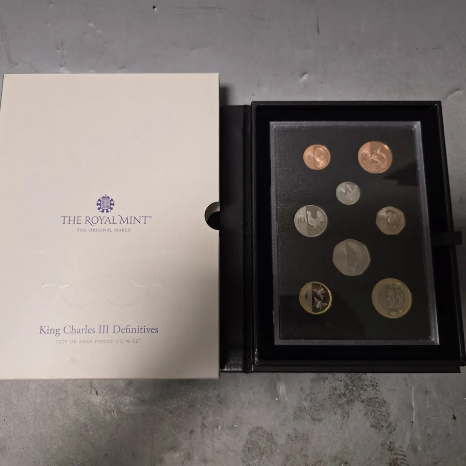BOXED THE ROYAL MINT KING CHARLES III DEFINITIVES 