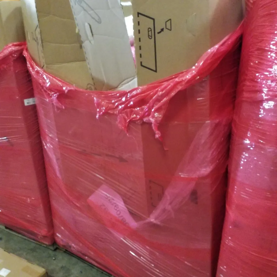 PALLET CONTAINING ASSORTED PRODUCTS INCLUDING 3-IN-1 RAINBOW CLIMBING SET, STROLLER, STEPPED BABY TOILET & VANITY MAKEUP MIRROR 