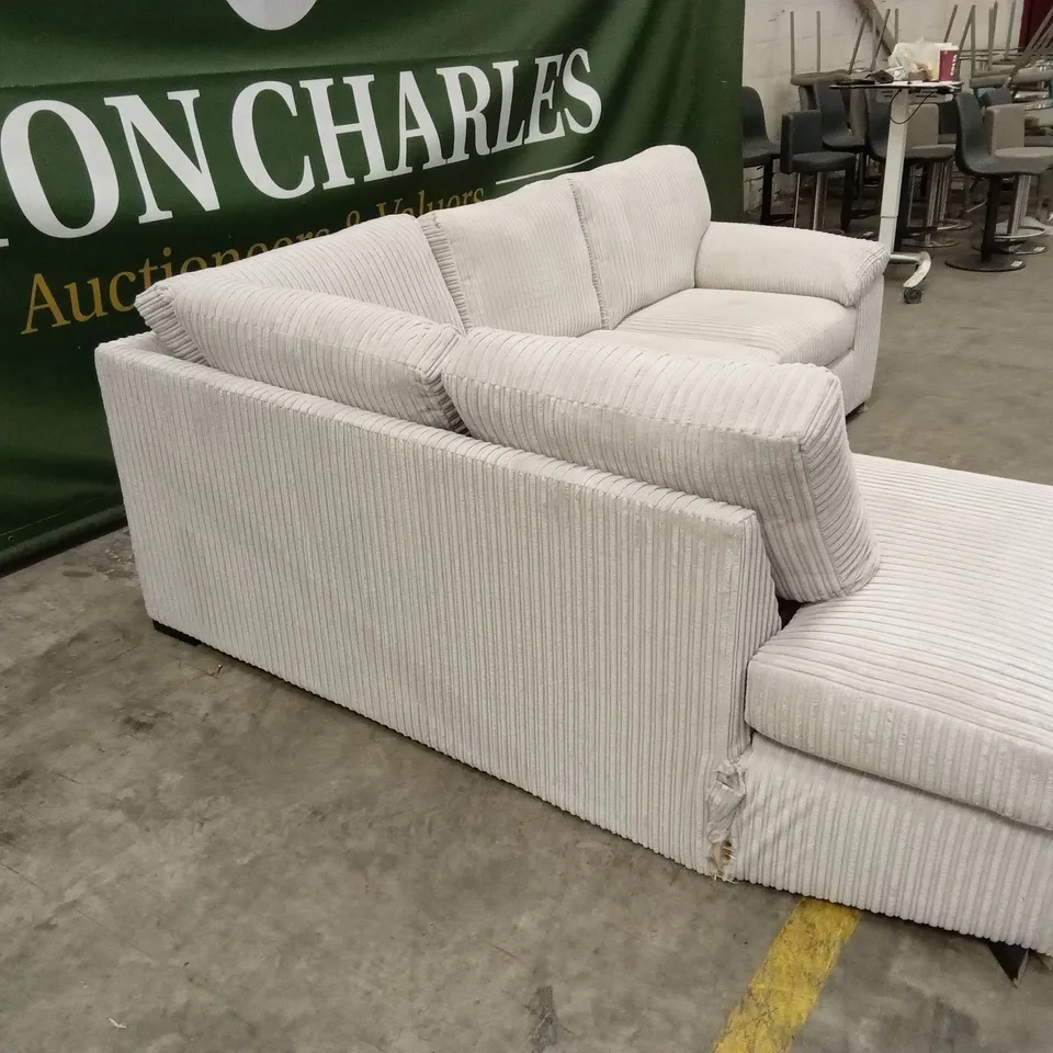 AMALFI STANDARD BACK FABRIC LEFT HAND CORNER CHAISE SOFA RRP £949