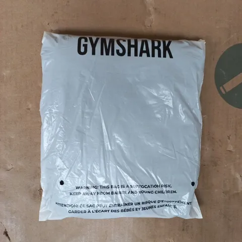 BAGGED GYM SHARK LEGACY LOGO OVERSIZED T-SHIRT IN BLACK SIZE XS