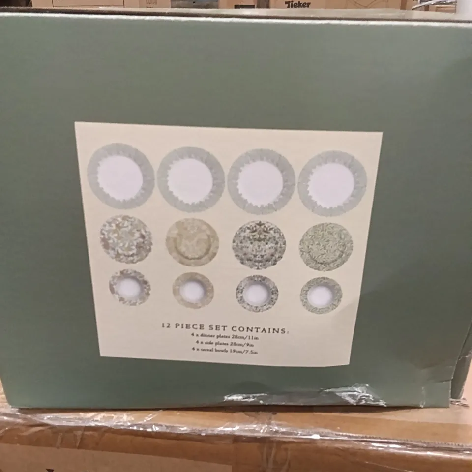 BOXED THE ORIGINAL MORRIS & CO 12 PIECE SET 