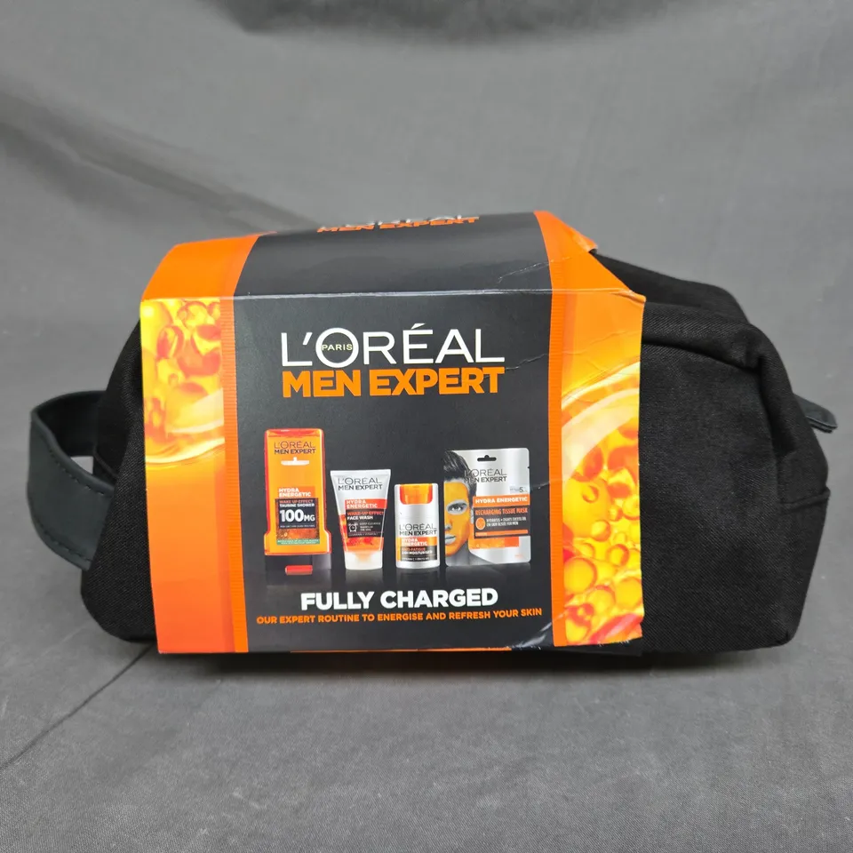 LOREAL PARIS MEN EXPERT FULLY CHARGED GIFT SET RRP £25