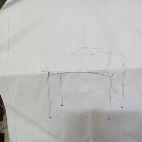 BOXED GAZEBO,  GREY