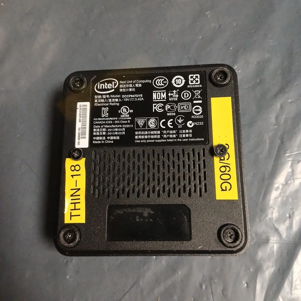 INTEL DCCP847DYE MINI PC