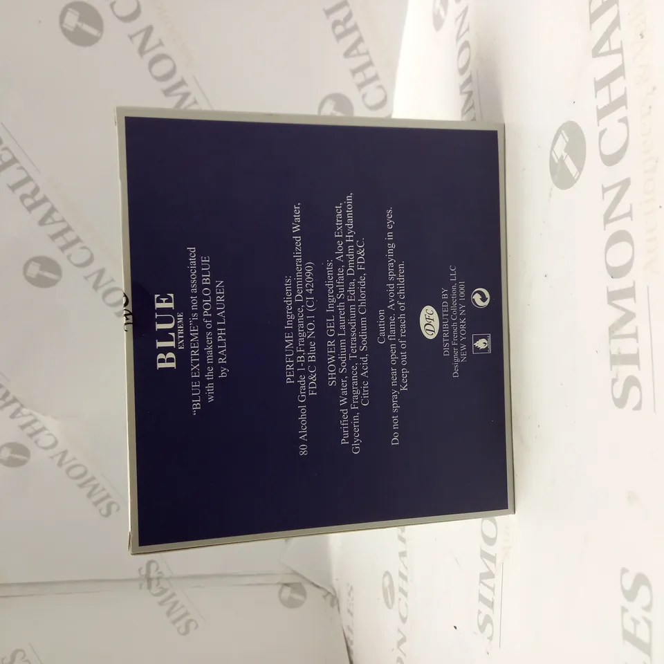 BLUE EXTREME EAU DE TOILETTE AND PERFUMED SHOWER GEL