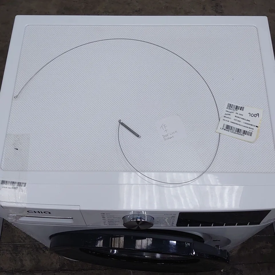 CHIQ CFL80 FREESTANDING 8KG WASHING MACHINE