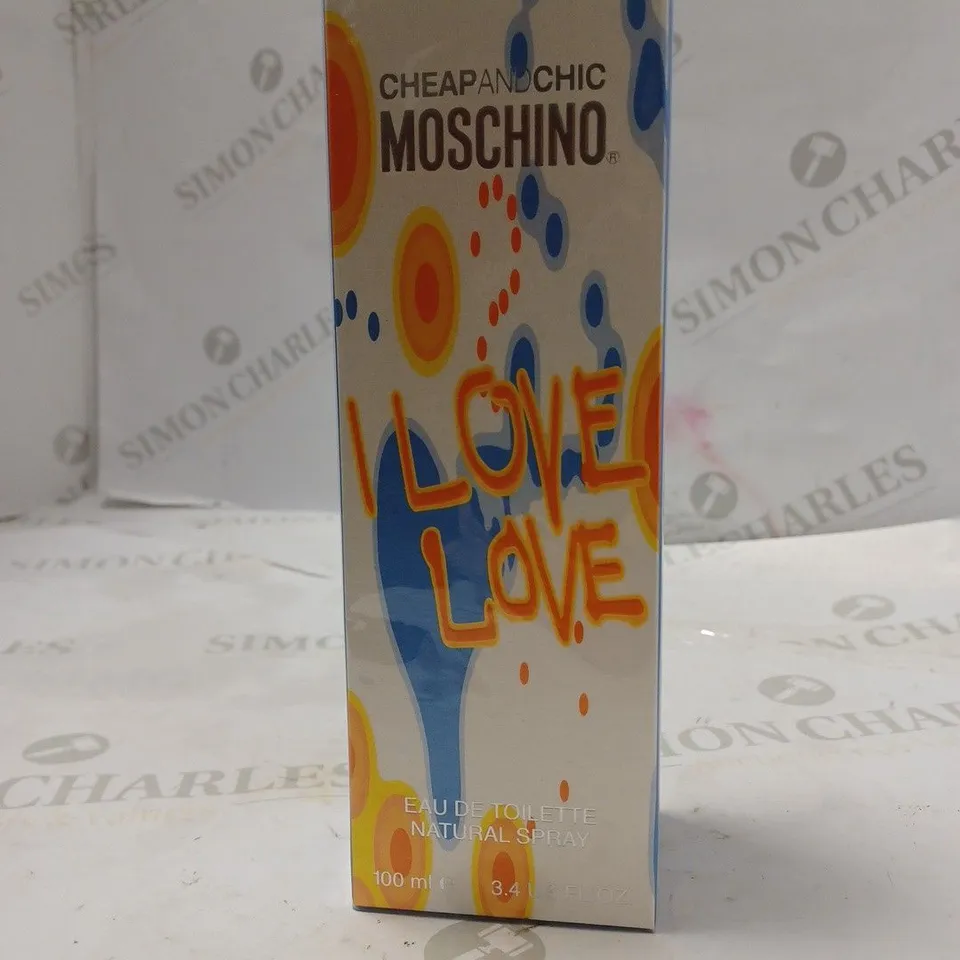 BOXED AND SEALED CHEAP AND CHIC MOSCHINO EAU DE TOILETTE 100ML