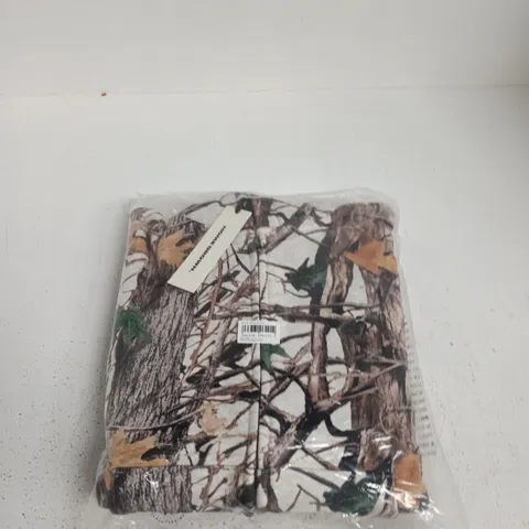 HOME GROWN CAMOUFLAGE ZIP HOODIE – SIZE UK SMALL (SML)