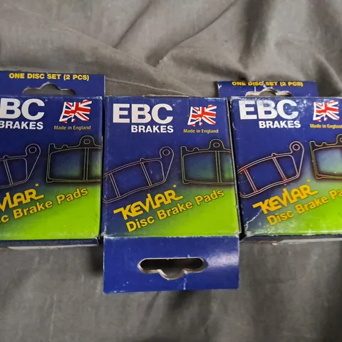 SET OF 3 EBC BRAKES 