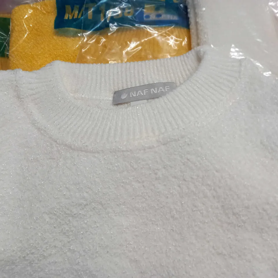 LOT OF 15 NAF NAF ROUND NECK JUMPER - VARIOUS SIZES AND COLOURS