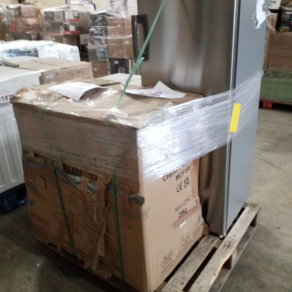 PALLET CONTAINING APPROXIMATELY 3 RAW ELECTRICAL ITEMS TO INCLUDE: