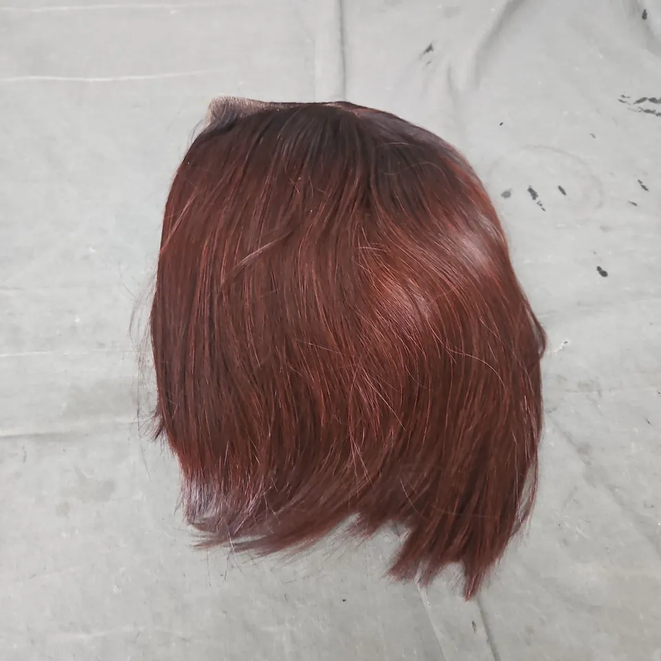 IZZABEL LACE FRONT BOB WIG IN DARK AUBURN