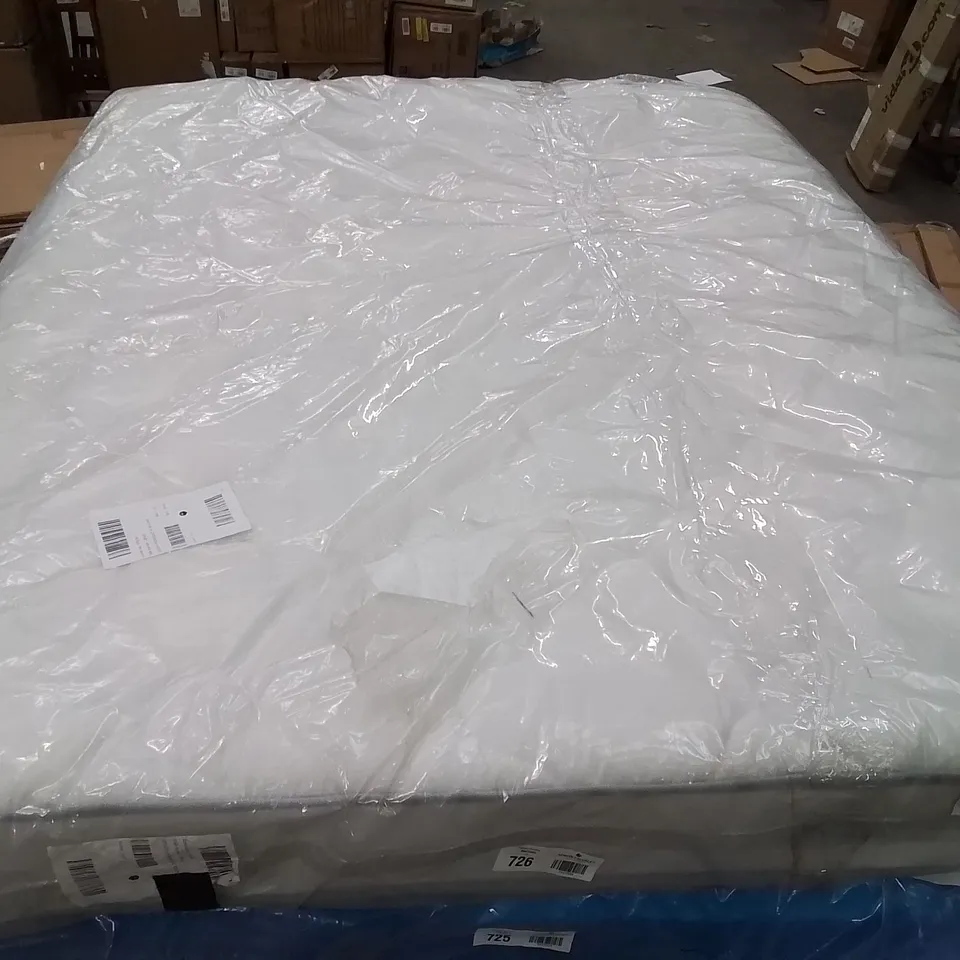 QUALITY BAGGED DESIGNER KING SIZE 150cm AIRSPRUNG LUXURY QUILTED MEDIUM MATTRESS RRP £259