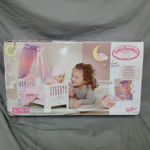 BABY ANNABELL SWEET DREAMS BED