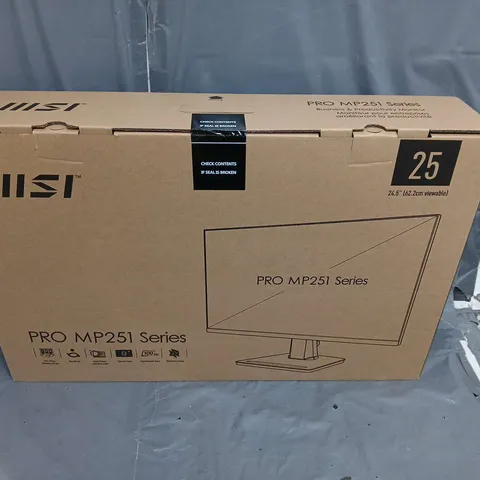 MSI PRO SERIES MP251 GAMING MONITOR - COLLECTION ONLY 