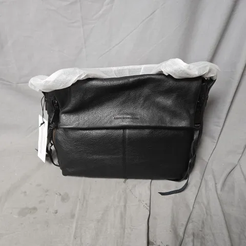 AIMEE KESTENBERG BLACK LEATHER CROSSBODY BAG