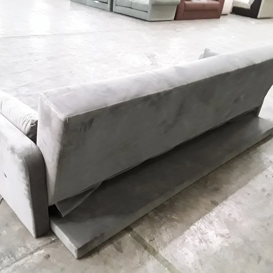 DESIGNER CLIC CLAC SOFA - GREY FABRIC