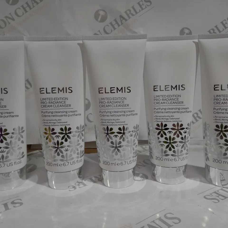 BOX OF APPROXIMATELY 5 TUBES OF ELEMIS LIMITED EDITION PRO-RADIANCE CREAM CLEANSER 200ML