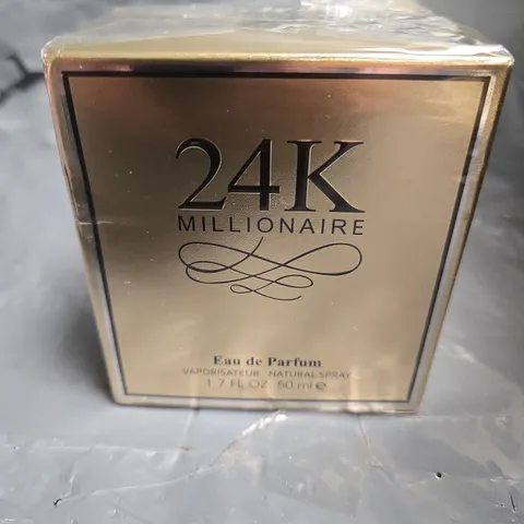 BOXED AND SEALED 24K MILLIONAIRE EAU DE PARFUM 50ML